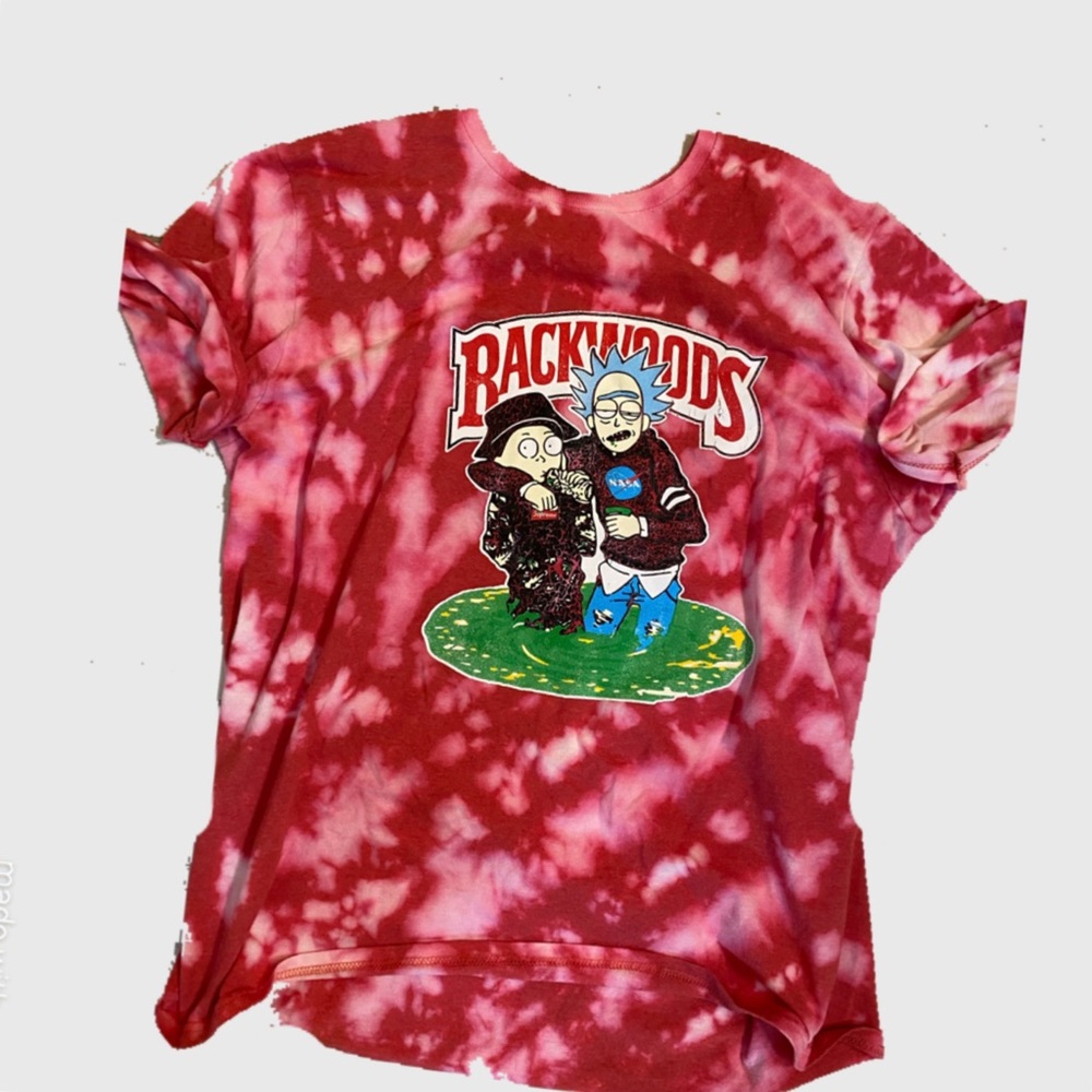 Supreme backwoods rick & Morty t-shirt